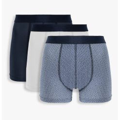 Set de boxeri cu banda logo in talie - 3 perechi-BARBATI/IMBRACAMINTE/Lenjerie intima-IMBRACAMINTE/Lenjerie intima