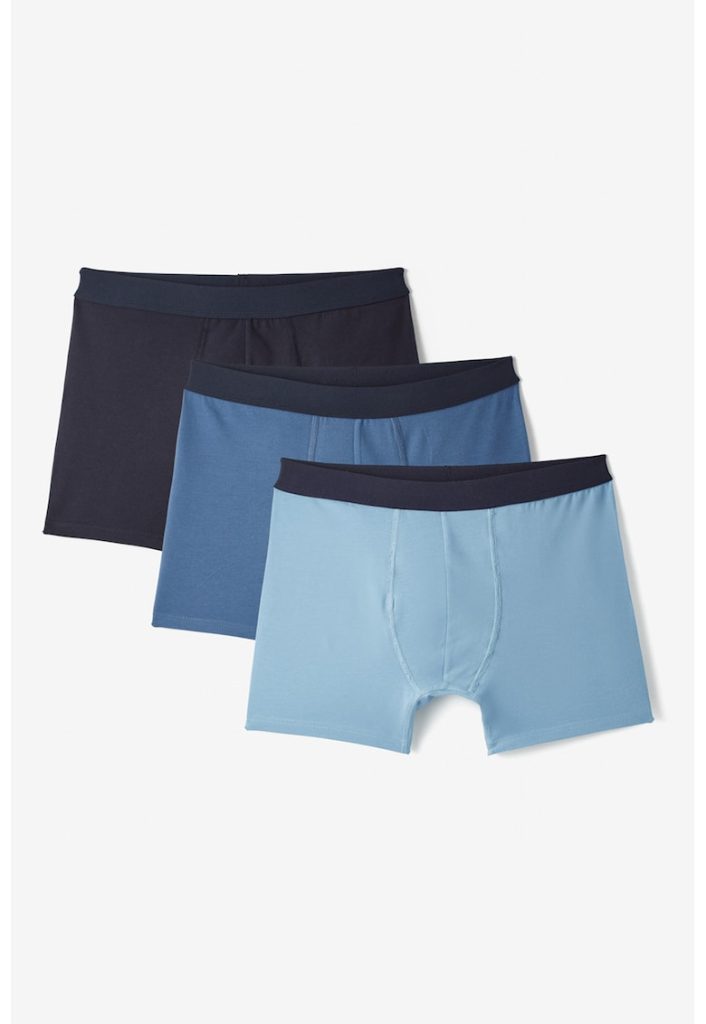 Set de boxeri din amestec de bumbac - 3 piese-BARBATI/IMBRACAMINTE/Lenjerie intima-IMBRACAMINTE/Lenjerie intima