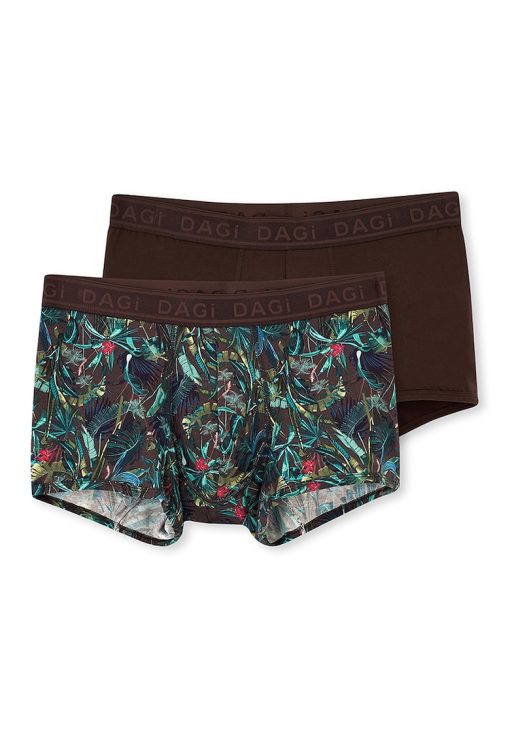Set de boxeri din amestec de modal cu banda logo in talie - 2 perechi-BARBATI/IMBRACAMINTE/Lenjerie intima-IMBRACAMINTE/Lenjerie intima