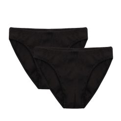 Set de chiloti uni din bumbac - 2 perechi-BARBATI/IMBRACAMINTE/Lenjerie intima-IMBRACAMINTE/Lenjerie intima