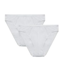 Set de chiloti uni din bumbac - 2 perechi-BARBATI/IMBRACAMINTE/Lenjerie intima-IMBRACAMINTE/Lenjerie intima