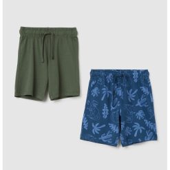 Set de pantaloni scurti cu snur de ajustare in talie - 2 piese-BAIETI/IMBRACAMINTE/Sorturi-IMBRACAMINTE/Sorturi