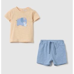 Set de pantaloni scurti si tricou - 2 piese-FETE/IMBRACAMINTE/Seturi de imbracaminte-IMBRACAMINTE/Seturi de imbracaminte