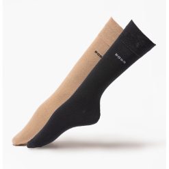 Set de sosete lungi cu logo - 2 perechi-BARBATI/IMBRACAMINTE/Dresuri si sosete-IMBRACAMINTE/Dresuri si sosete