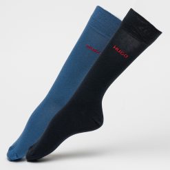 Set de sosete lungi cu logo - 2 perechi-BARBATI/IMBRACAMINTE/Dresuri si sosete-IMBRACAMINTE/Dresuri si sosete