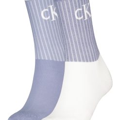 Set de sosete lungi cu model monograma -2 perechi-FEMEI/IMBRACAMINTE/Dresuri si sosete-IMBRACAMINTE/Dresuri si sosete