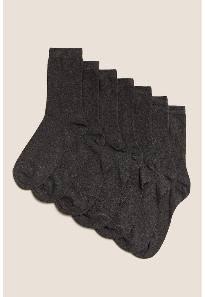 Set de sosete lungi pana la glezna - 7 perechi-BAIETI/IMBRACAMINTE/Lenjerie intima-IMBRACAMINTE/Lenjerie intima