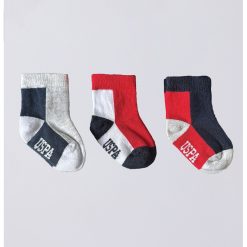 Set de sosete scurte - 3 perechi-BAIETI/IMBRACAMINTE/Lenjerie intima-IMBRACAMINTE/Lenjerie intima