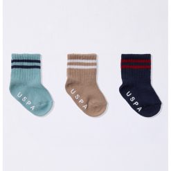 Set de sosete scurte - 3 perechi-BAIETI/IMBRACAMINTE/Lenjerie intima-IMBRACAMINTE/Lenjerie intima