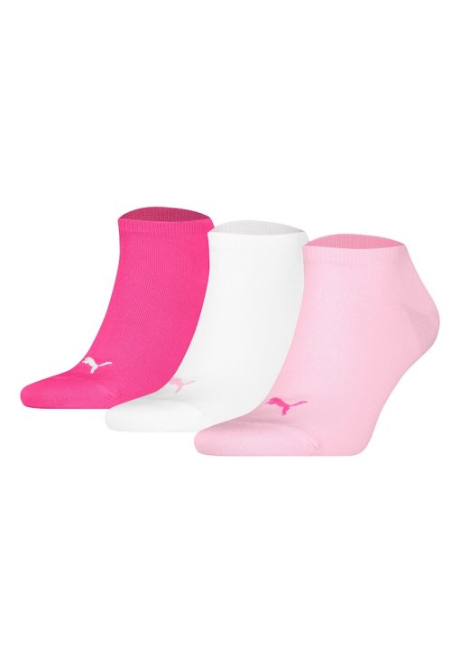 Set de sosete unisex pana la glezna cu imprimeu logo - 3 perechi-FEMEI/IMBRACAMINTE/Dresuri si sosete-IMBRACAMINTE/Dresuri si sosete