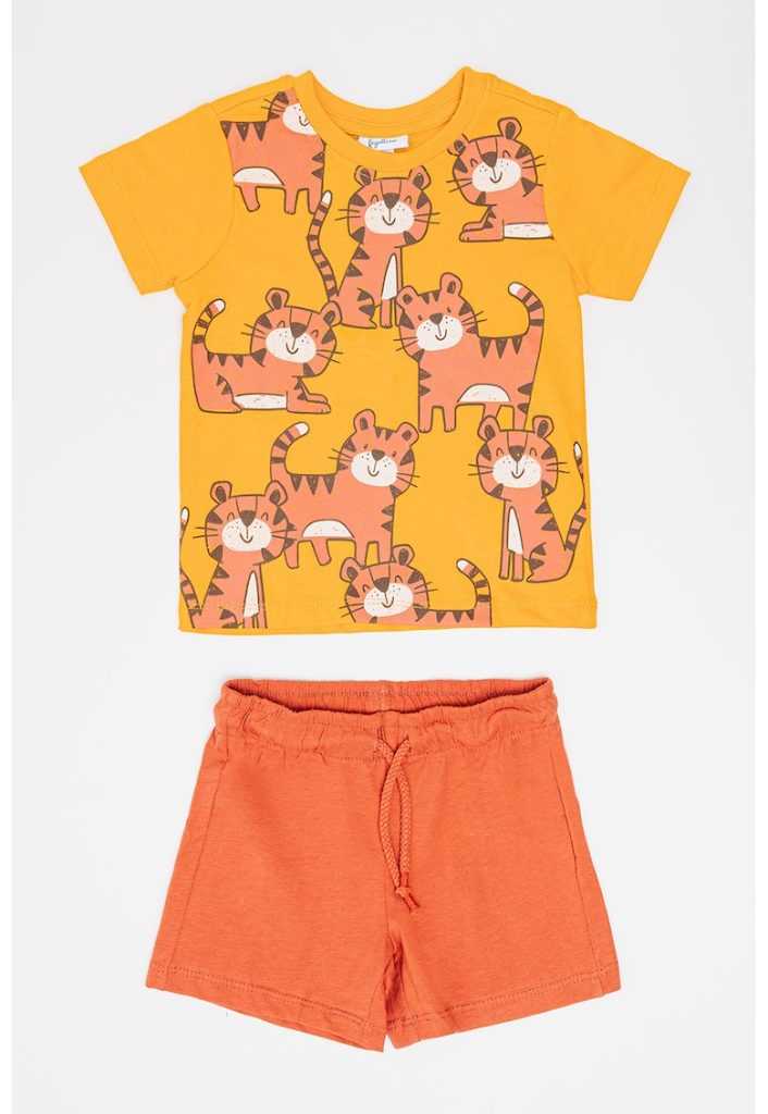Set de tricou si pantaloni scurti-BAIETI/IMBRACAMINTE/Seturi de imbracaminte-IMBRACAMINTE/Seturi de imbracaminte