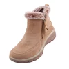 Skechers EASY GOING-COOL ZIP 167862 TAN-Ghete si botine-Ghete si botine