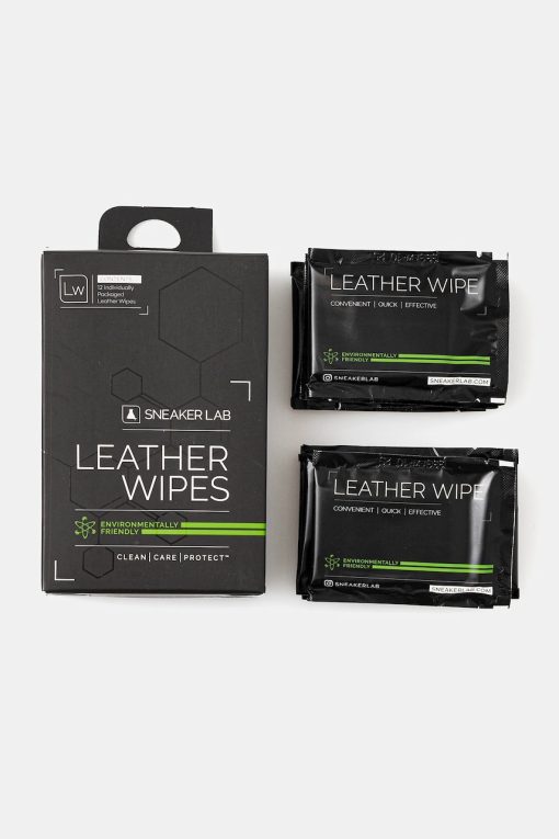 Sneaker LAB șervețele de curățat pantofi Leather Wipes - Box of 12 culoarea alb
