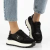 Sneaker piele naturala 7410 negru-Pantofi-Pantofi