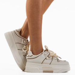 Sneakers dama Kerim Bej 2