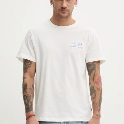 Solid tricou din bumbac OSBOURNE barbati