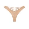 Strappy back high-leg thong panty l L-Imbracaminte-