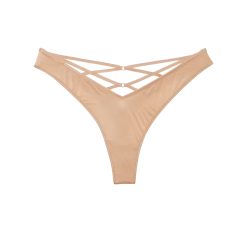 Strappy back high-leg thong panty s S-Imbracaminte-