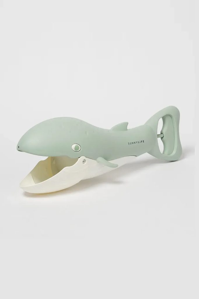 SunnyLife jucărie de nisip Whale Green culoarea turcoaz-Accesorii copii