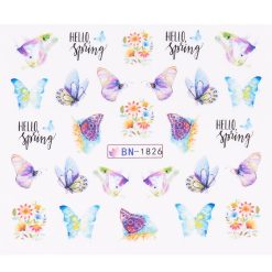 Tatuaj Unghii LUXORISE Butterfly Wink