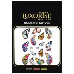 Tatuaj Unghii LUXORISE Butterfly World STZ 1003 2