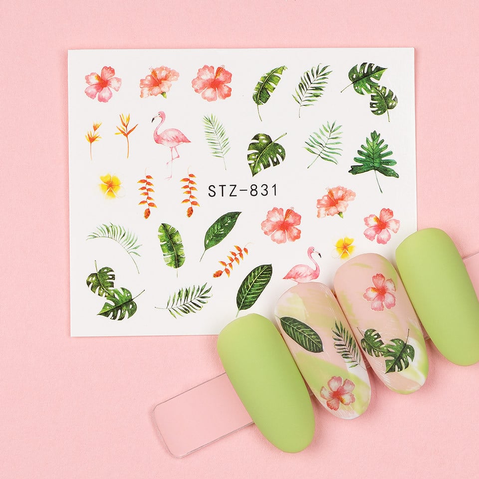 Tatuaj Unghii LUXORISE Flamingo & Run