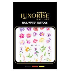 Tatuaj Unghii LUXORISE Flower Affair STZ 721 1