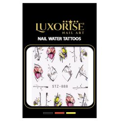 Tatuaj Unghii LUXORISE Flower Art Illusion STZ 888 2