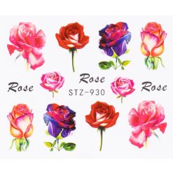 Tatuaj Unghii LUXORISE Flower Elite STZ 930 1