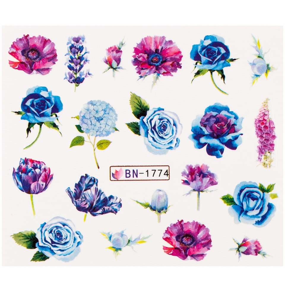 BN-1774-Nail Art > Tatuaje Unghii