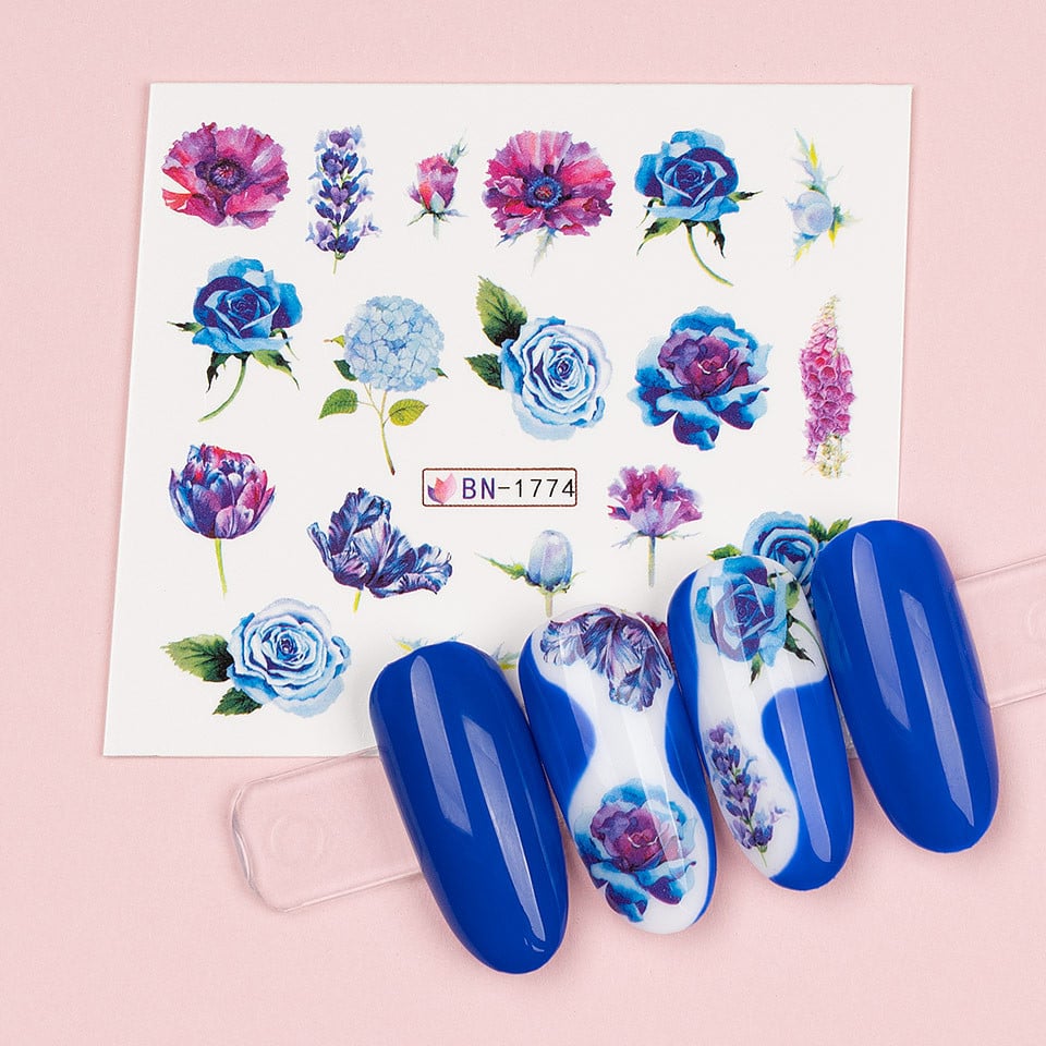 Tatuaj Unghii LUXORISE Flower Fantasy