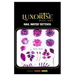 Tatuaj Unghii LUXORISE Flower Muse STZ 947 2