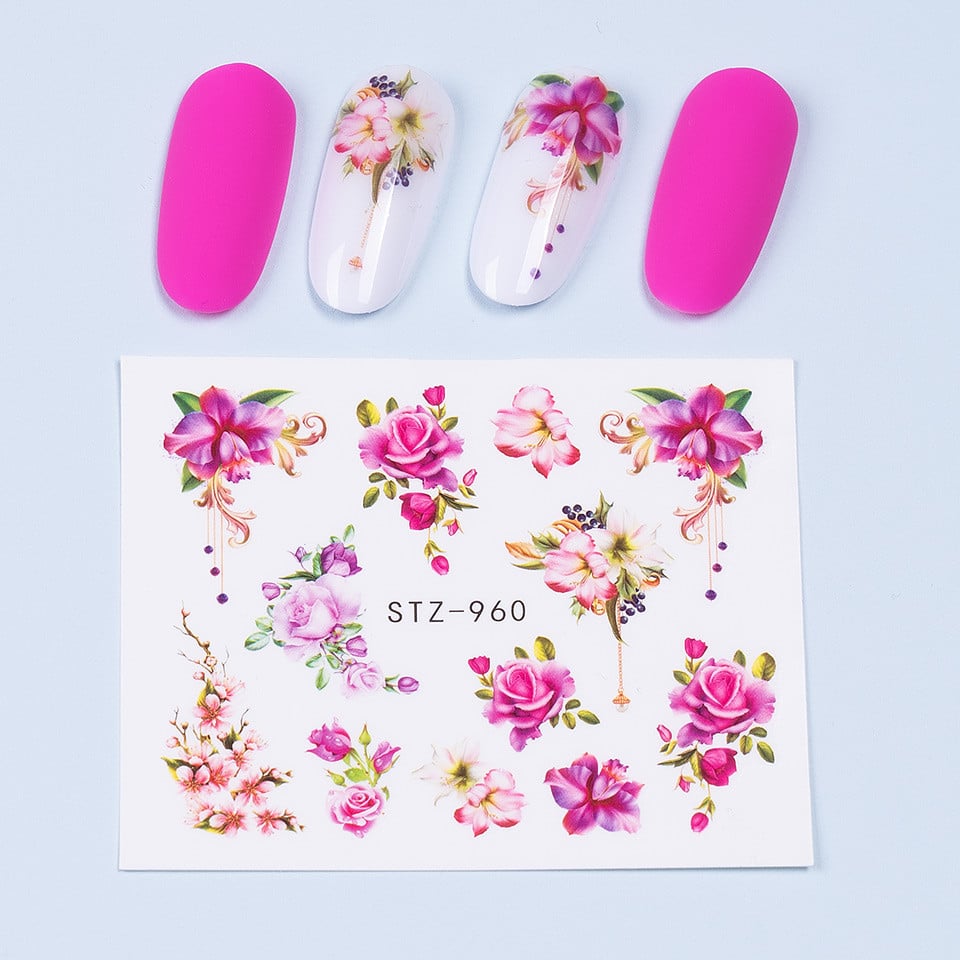 Tatuaj Unghii LUXORISE Flower Studio