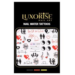 BN-1497-Nail Art > Tatuaje Unghii