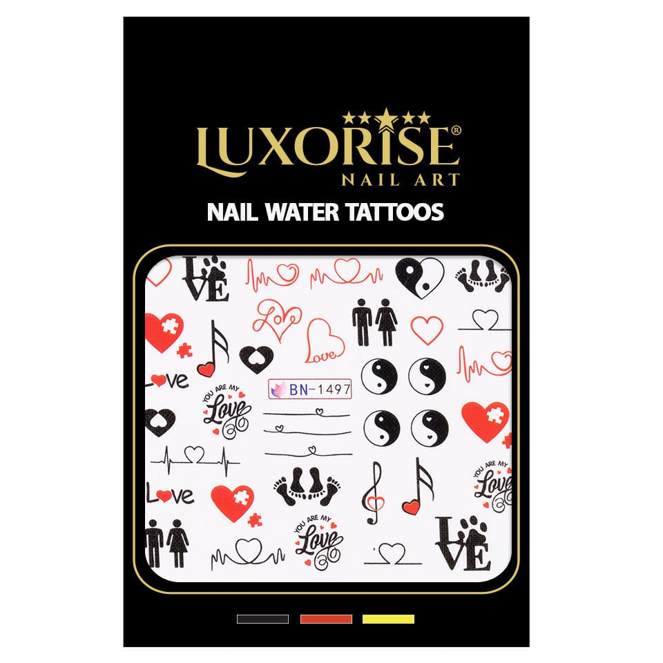 BN-1497-Nail Art > Tatuaje Unghii