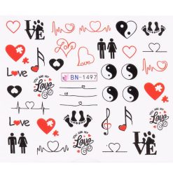 Tatuaj Unghii LUXORISE Love Music