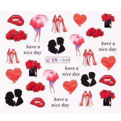 BN-1549-Nail Art > Tatuaje Unghii