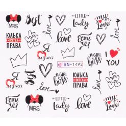 Tatuaj Unghii LUXORISE Love Story
