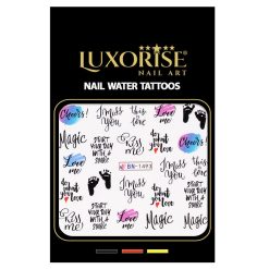 Tatuaj Unghii LUXORISE Love Twist BN 1493 2