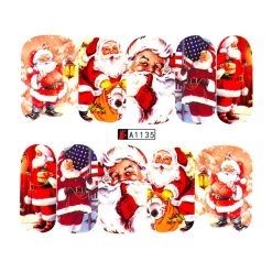 A1135-Nail Art > Ornamente Unghii Craciun