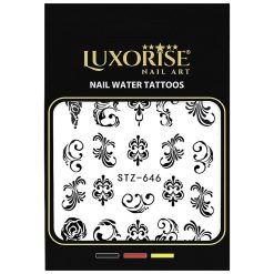 Tatuaj Unghii LUXORISE Simple Art Glam STZ 646 1