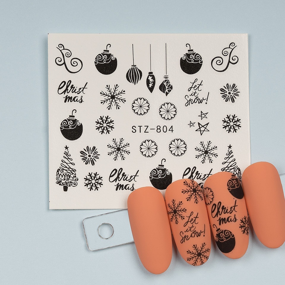 Tatuaj Unghii LUXORISE Simple Holiday Treats