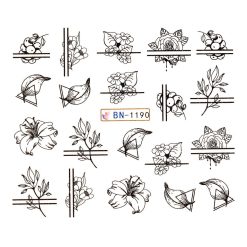 BN-1190-Nail Art > Tatuaje Unghii