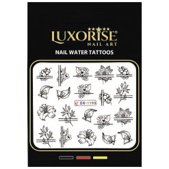Tatuaj Unghii LUXORISE Simple Rare BN 1190 2