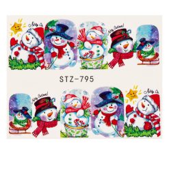 STZ-795-Nail Art > Ornamente Unghii Craciun