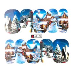 A1138-Nail Art > Ornamente Unghii Craciun