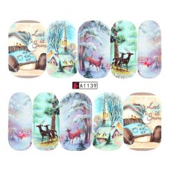 A1139-Nail Art > Ornamente Unghii Craciun