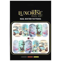 Tatuaj Unghii LUXORISE Winter Tale A1139 2