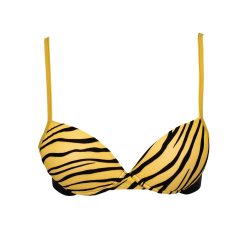 Tiger flock tulle push-up fantasia s S-Imbracaminte-