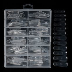 Tipsuri Reutilizabile Polygel Gel REVOMAX PRO TIPS LUXORISE Ballerina 120 buc 1